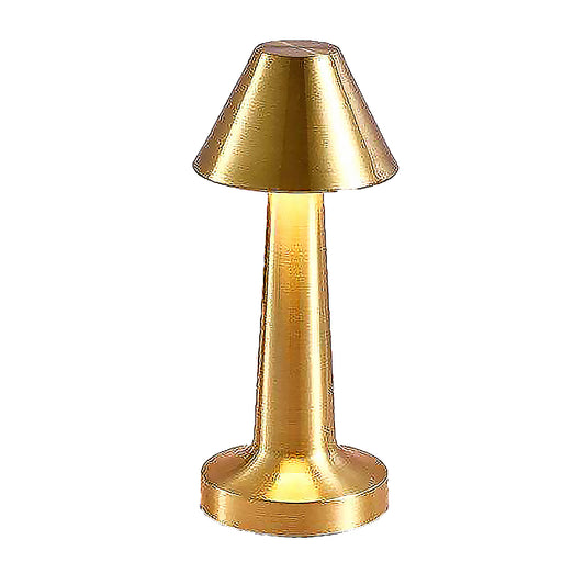 Led Lamp With Touch Control Decorative Desk Lamp Portable Metal Led Table Lamp Usb Rechargeable 3 Color 3 Levels Brightness Dimmable Eye Protection Modern Lamp For Home Decor Party Kids Room Bedroom (1 Pc)