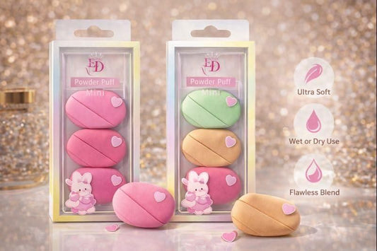 Fingertip Powder Puff Mini Set (Pack of 2)