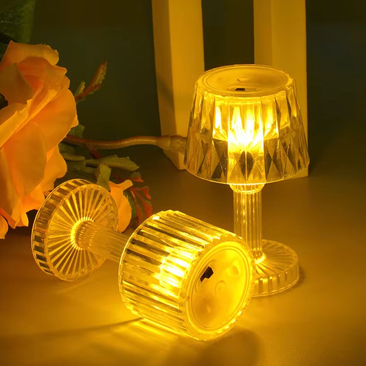 Battery Operated Decorative Led Mini Table Lamp (6 Pc Set)