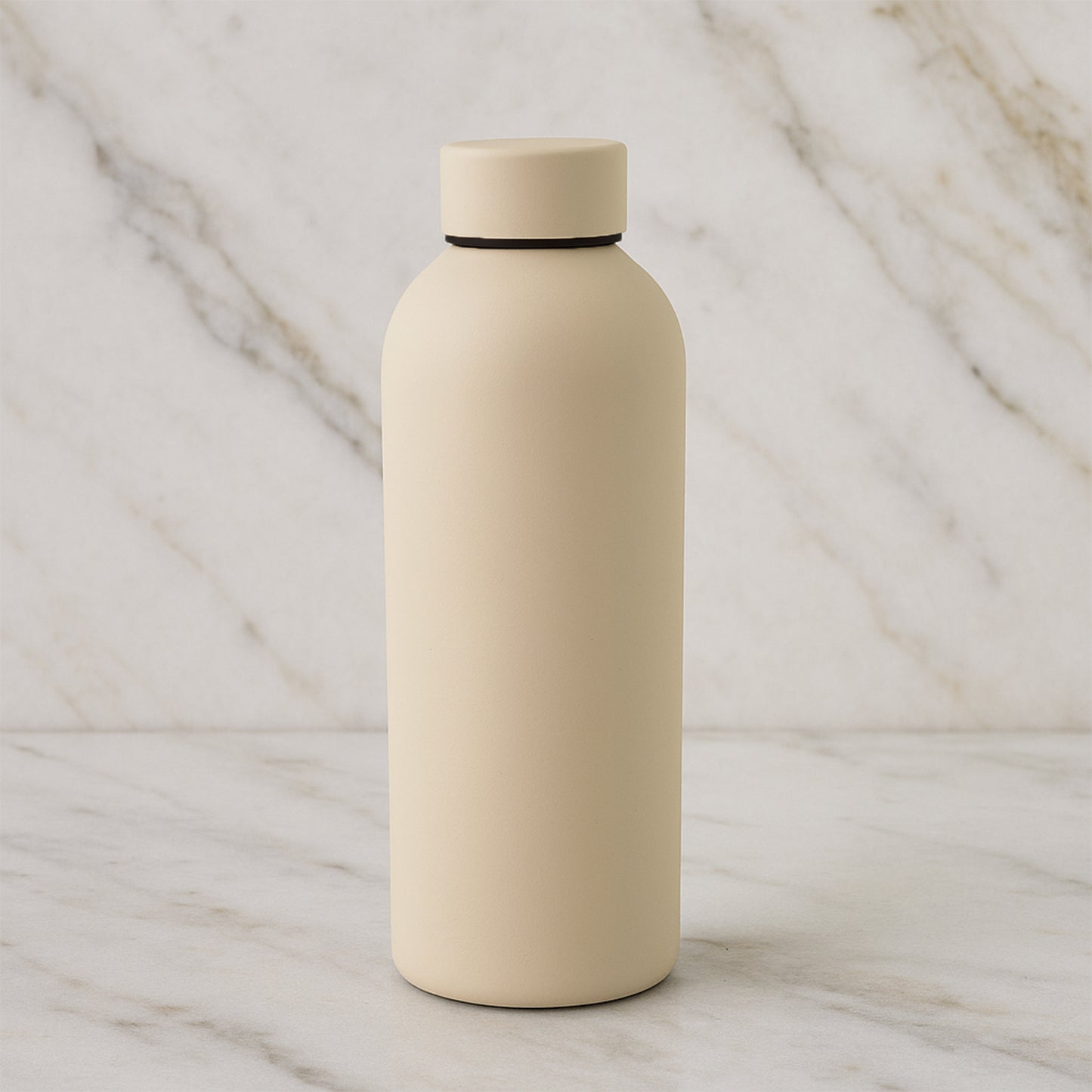 Stainless Steel Double Wall Vacuum-insulated Drink Water Bottle (Mix Color 500 Ml Approx)