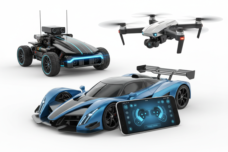 Remote & App Controlled Vehicles