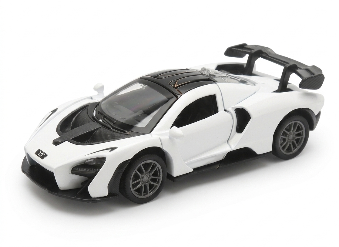 Premium 1:36 McLaren Senna Die-Cast Car | Pull Back | BIS Approved | Assorted | Pack of 1 | Store Pickup Only