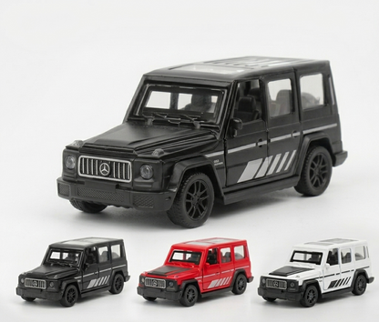 Miniature Mercedes-Benz G63 Die-Cast Toy Car with Sound & Light - Assorted Colours | Pack of 1 | Store Pickup Only