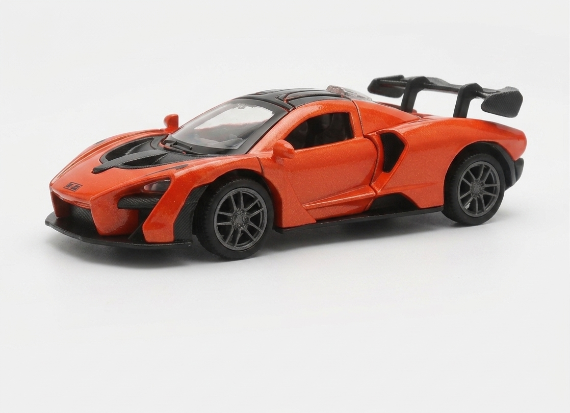 Premium 1:36 McLaren Senna Die-Cast Car | Pull Back | BIS Approved | Assorted | Pack of 1 | Store Pickup Only