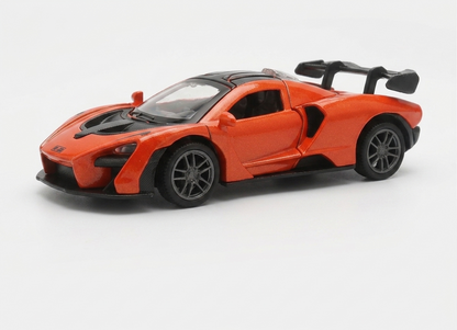 Premium 1:36 McLaren Senna Die-Cast Car | Pull Back | BIS Approved | Assorted | Pack of 1 | Store Pickup Only