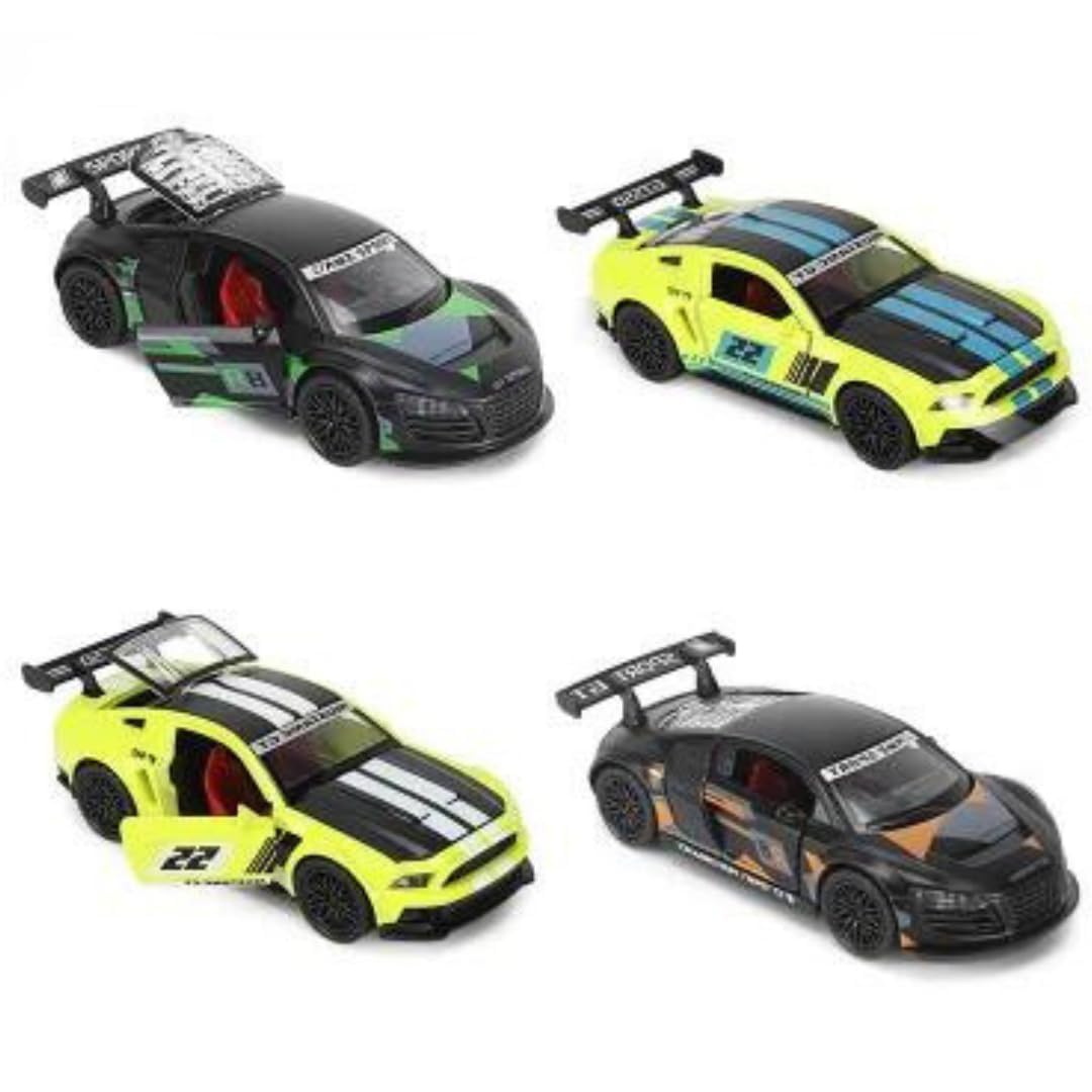 Diecast Model Car 1:36 Scale Model Mustang GT Sports Metal Alloy Car | Pack of 1 - Store Pickup Only