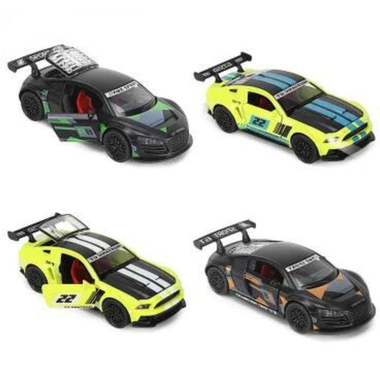 Diecast Model Car 1:36 Scale Model Mustang GT Sports Metal Alloy Car | Pack of 1 - Store Pickup Only