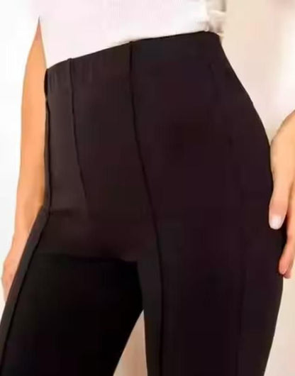 Women's Nontransparent Fabric Classic-Stylish Pant Pack of 3 (Black White Pink)