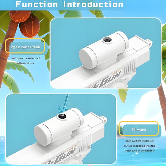 Prank Two-Way Water Gun, Water Gun Prank Can Spray from Front and Back