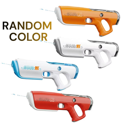 Electric Water Gun for Holi with Automatic Water Spray 35 Ft Range | Auto Refill Water Guns for Adults & Kids Multifunctional Electric Pichkari High Pressure Mechanism (Random Color)