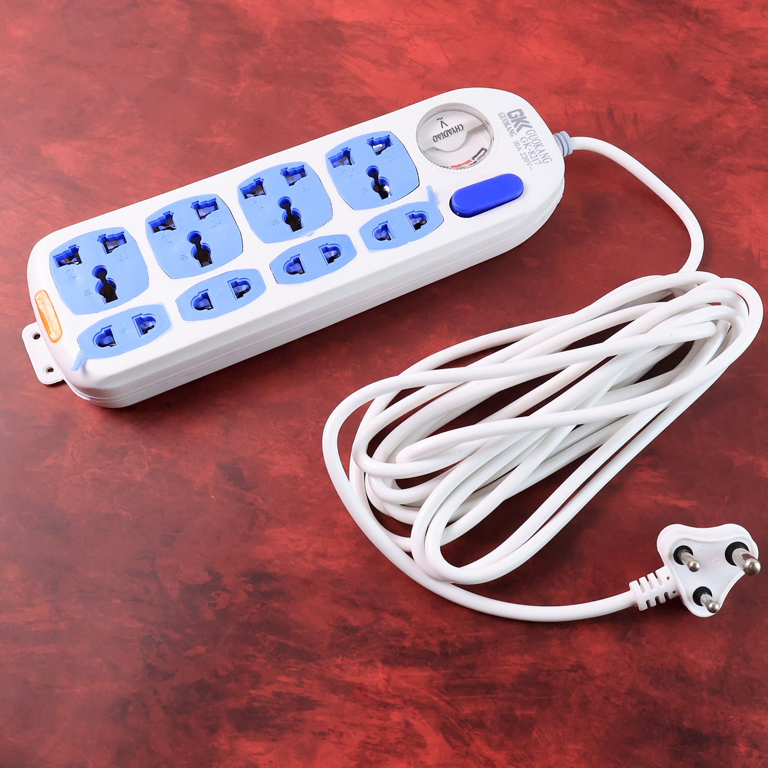 Heavy Duty Multi 8 Socket Extension Board (1 Pc)