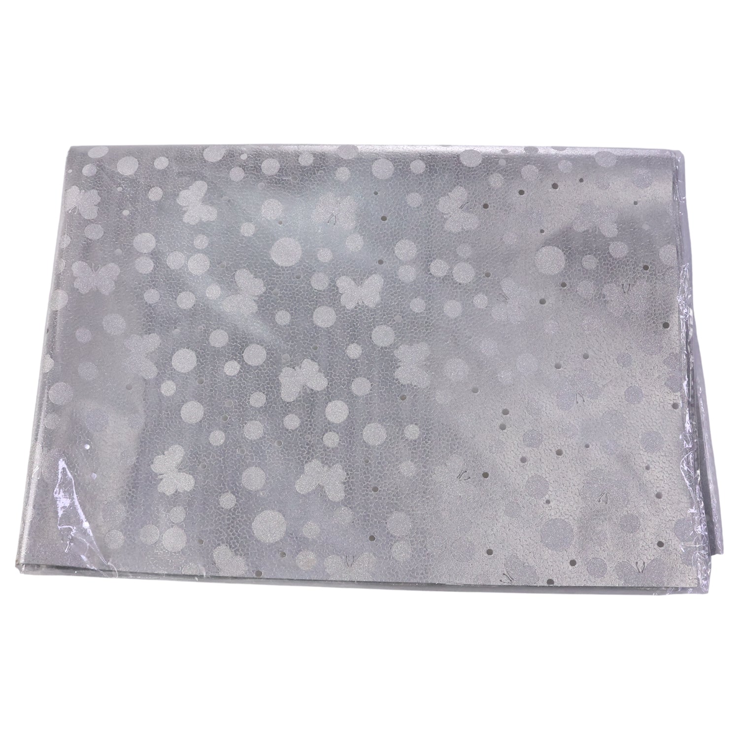 Decorative Silver Gift Wrapping Paper Sheets (1 Packet Approx 20 Pcs)