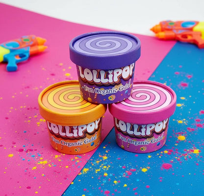 HOLI COCO LOLLIPOP HERBAL GULAL (PACK OF 3 X 50 GRMS)