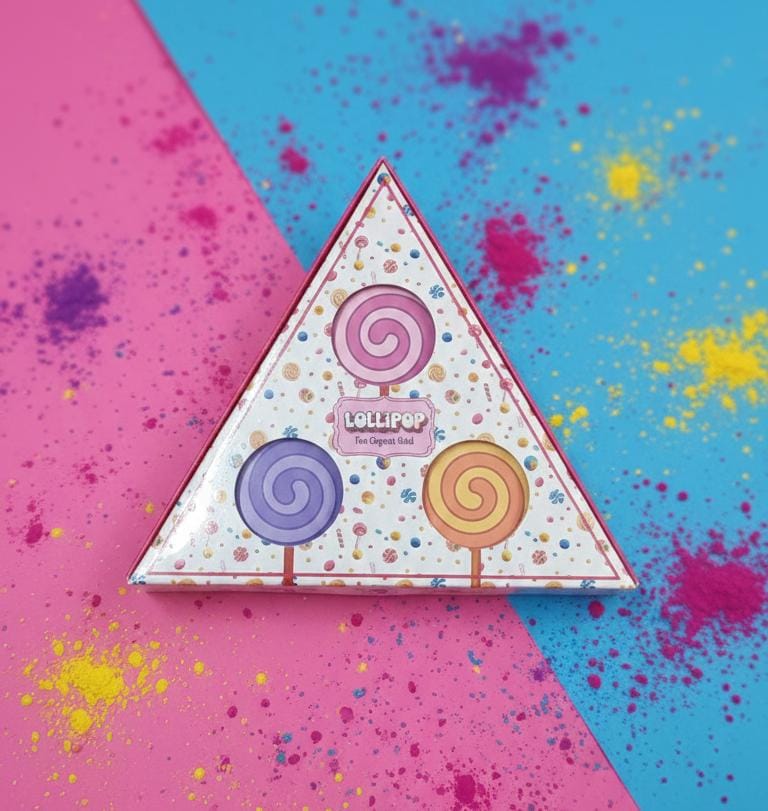 HOLI COCO LOLLIPOP HERBAL GULAL (PACK OF 3 X 50 GRMS)