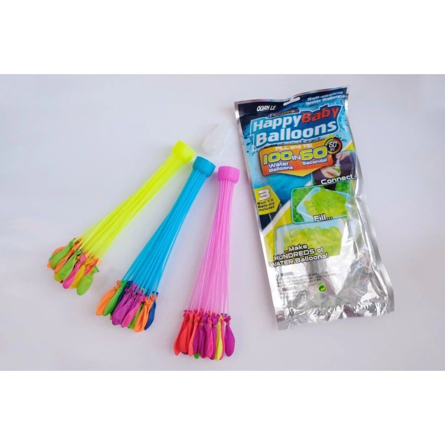 HOLI SELF SEALING WATER BALLOONS (PACK OF 111Pcs)