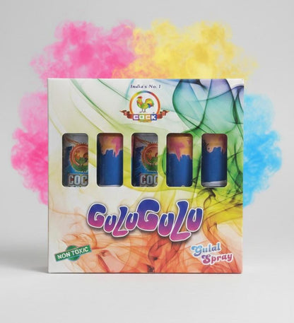 COCK GULUGULU CYLINDER SPRAY (SET OF 5)