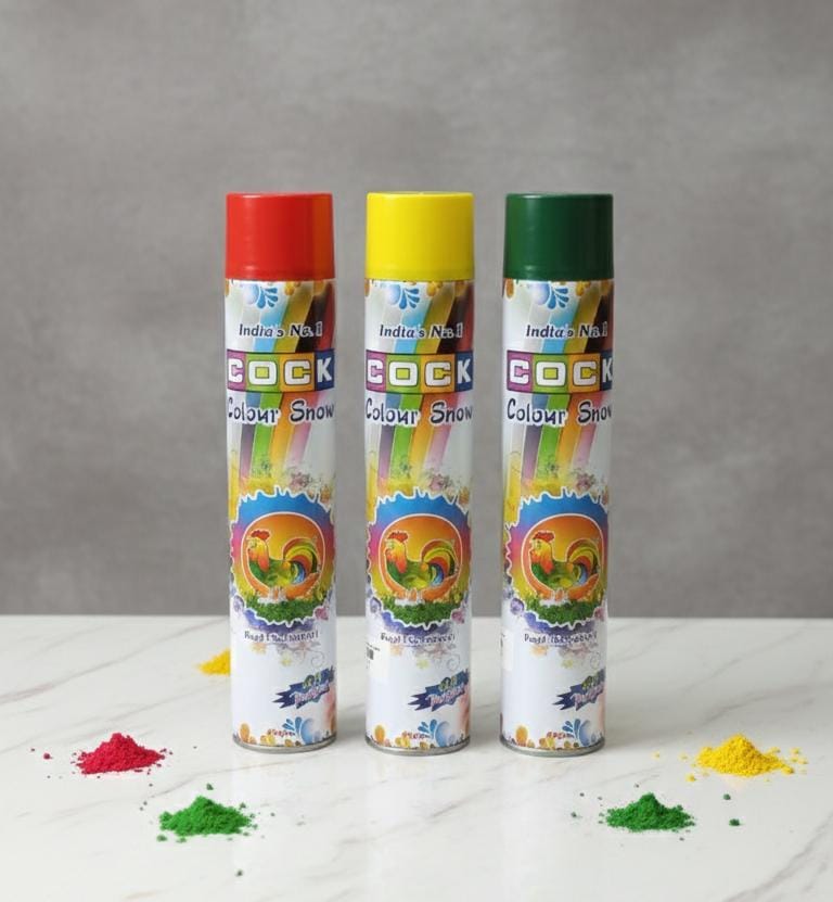 HOLI COCK COLOUR SNOW (XXL)
