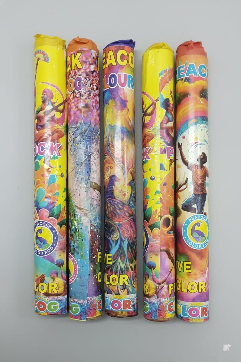 HOLI PEACOCK RAINBOW FOG (PACK OF 5)