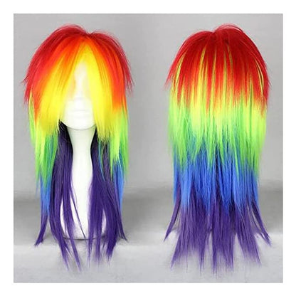 COLOURFUL LONG HAIR CAP
