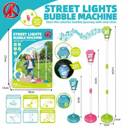STREET LIGHT BUBBLE MACHINE