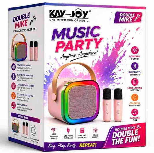 KAY-JOY (DOUBLE) MIKE K13 SPEAKER - Store Pickup Only