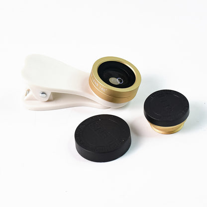 Universal Clip-on Mobile Camera Lens Kit (1 Set)