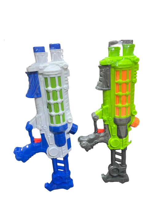 Battle-Ready High-Pressure Water Gun - Large Capacity Pump Action Soaker for Holi & Outdoor Fun (Pack of 1, Assorted Colors)
