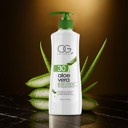 Og Beauty Science Aloe Vera Body Lotion (350ml  1 Pc)