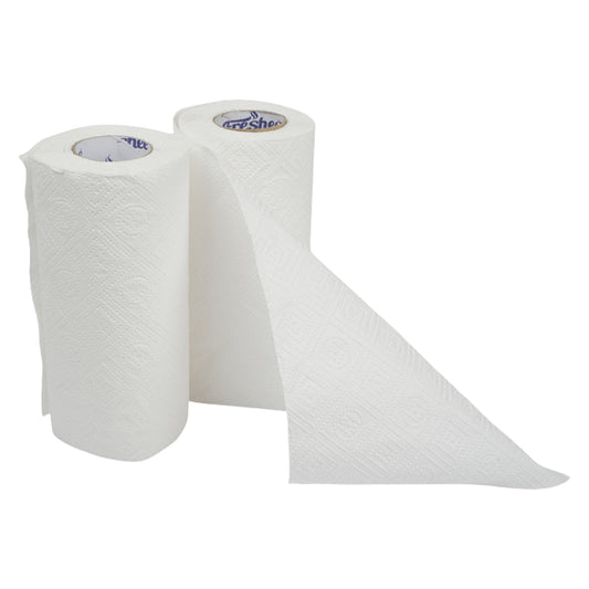 Freshee Super-absorbent Kitchen Roll 4-in-1 Paper Towels (4 Rolls  60 Sheets  240 Sheets)