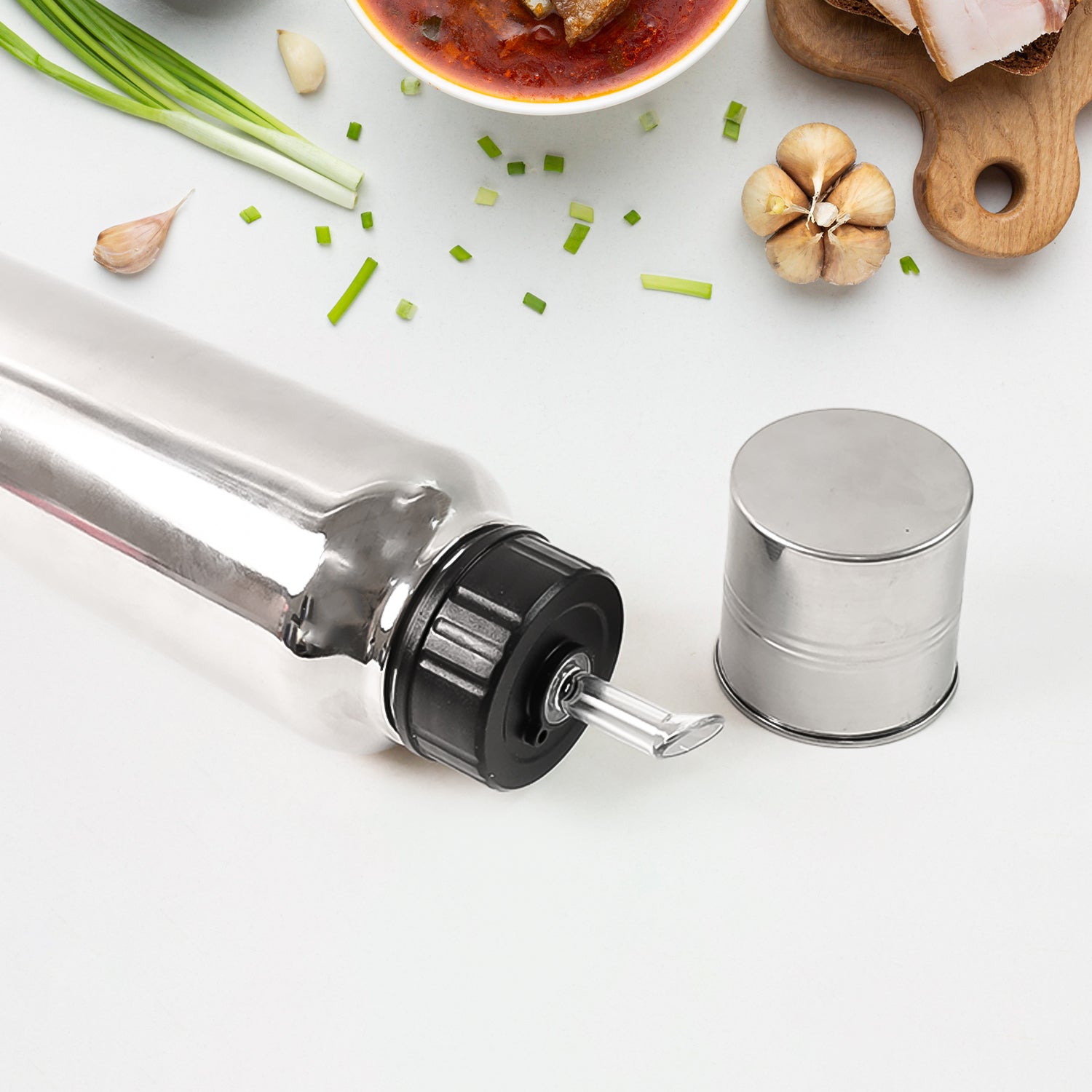 Apex Pro Stainless Steel Oil Pourer  750ml (1 Pc)