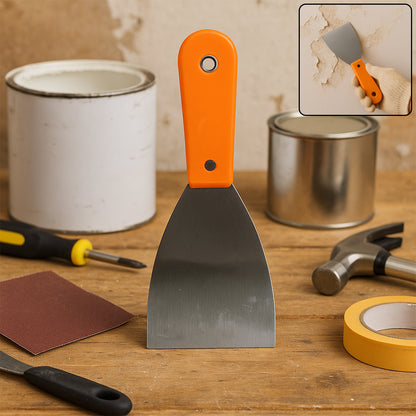 Putty Knife Set With Soft Rubber Handle (1 Pc)