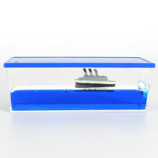 Car Interior Dashboard Decoration Floating Water Cruiser Ship Iceberg Ornament Car Interior Decoration For Birthday Gifts Home Decor Suitable For Home Show Car Decoration Gifts Desk Or Paperweight