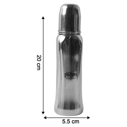 Supermom Lion Stainless Steel Feeding Bottle  250ml