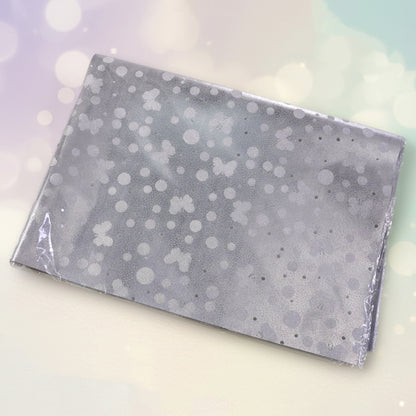 Decorative Silver Gift Wrapping Paper Sheets (1 Packet Approx 20 Pcs)