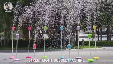 STREET LIGHT BUBBLE MACHINE