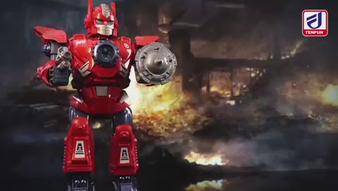 POWERFULL ROBOT WITH SMOKE