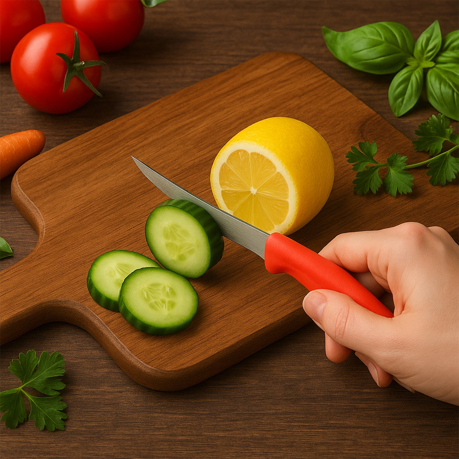 Supermom Stainless Steel Lemon Knife (10 Pc  Set)