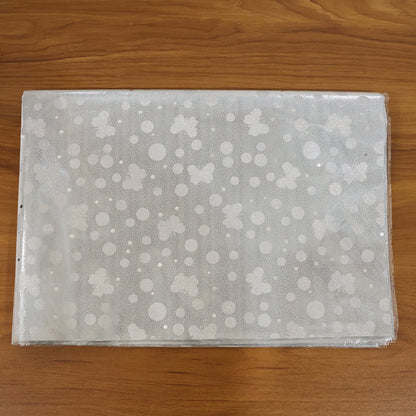 Decorative Silver Gift Wrapping Paper Sheets (1 Packet Approx 20 Pcs)