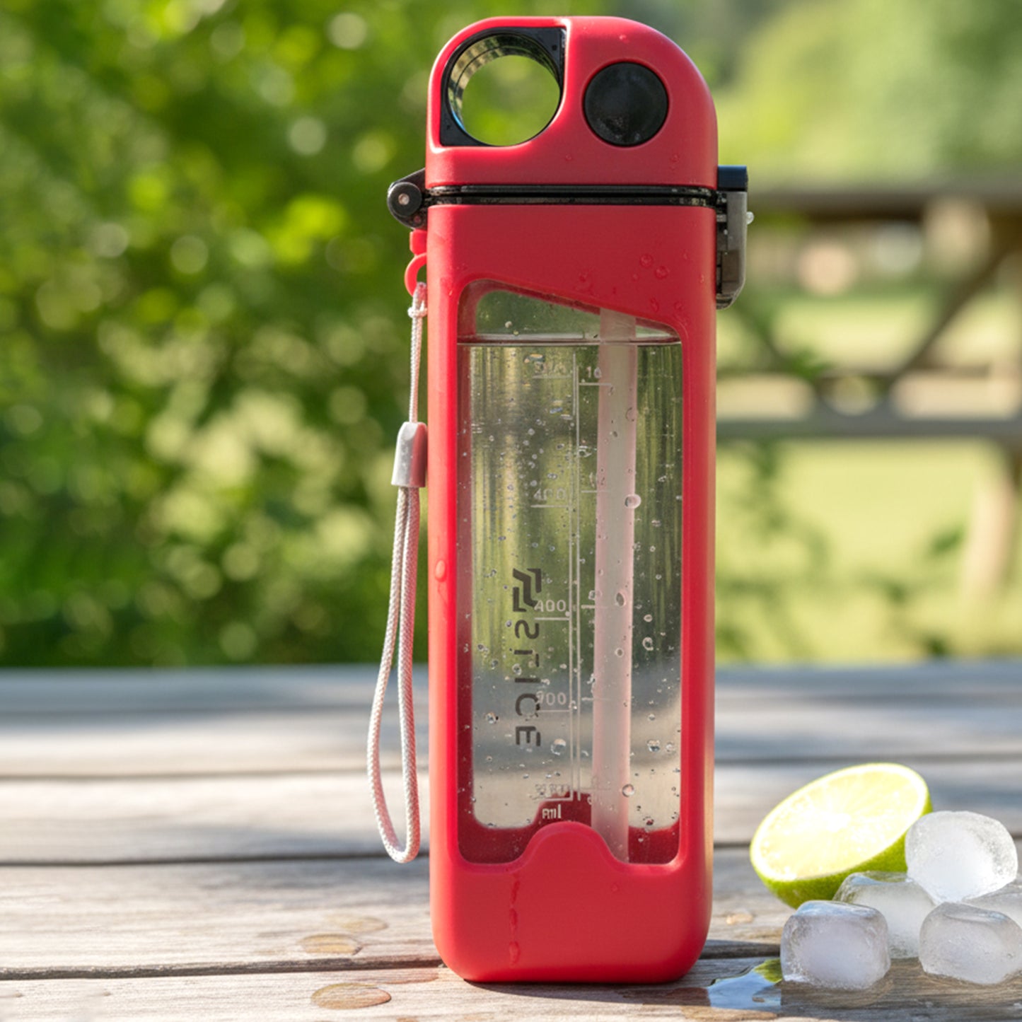 500 Ml Leakproof Portable Sports Water Bottle (1 Pc)